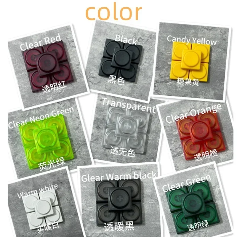 DIY keycaps For mechanical keyboard transparent frosted keycap toy keycap 1U 2U  cross axis
