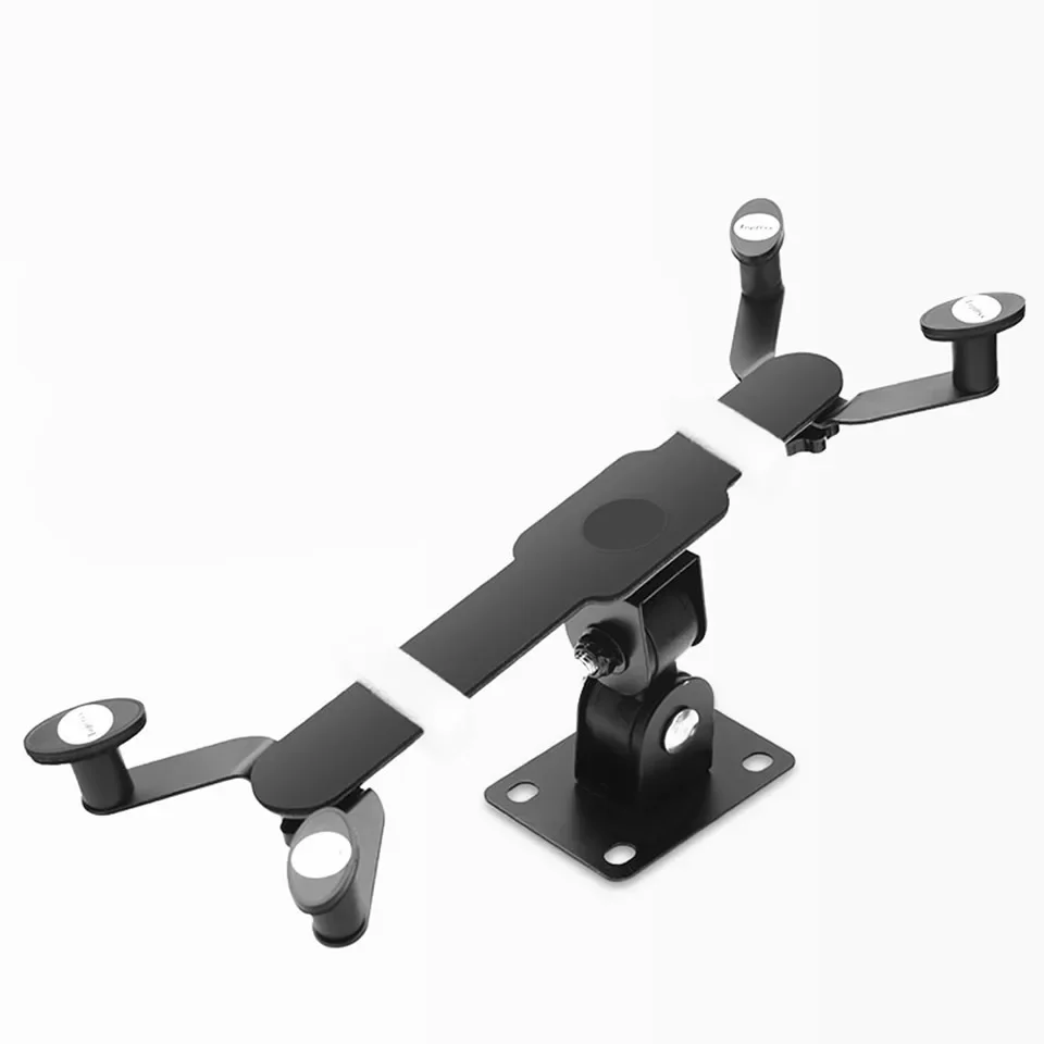 360 Rotation Wall Mount Tablet Holder Aluminum Alloy Wall Hang Bracket Stand for iPhone iPad Xiaomi Mipad Universal 7-13 inches