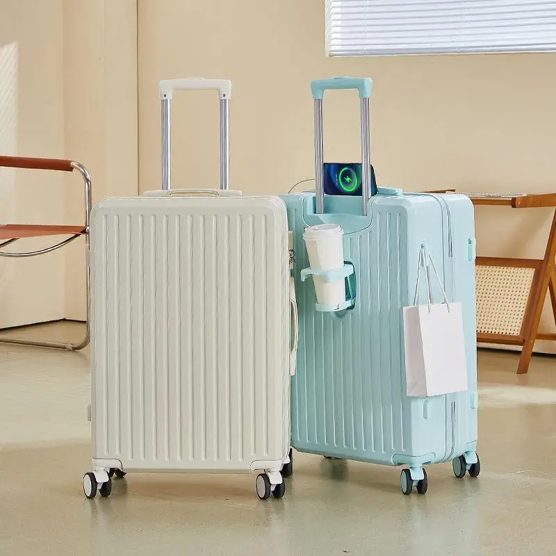 New Multi-Functional Luggage 28 Inch Large Capacity Pull Rod 20 Inch Boarding Box High Aesthetic Silent Password Box