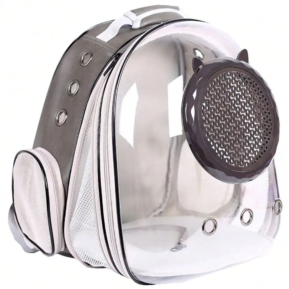 

Cat Carrier Backpack, Backpack For Bunny Kitten Small Puppy, Airline Approved Large Fat Cat Clear Bubble Window Backp
