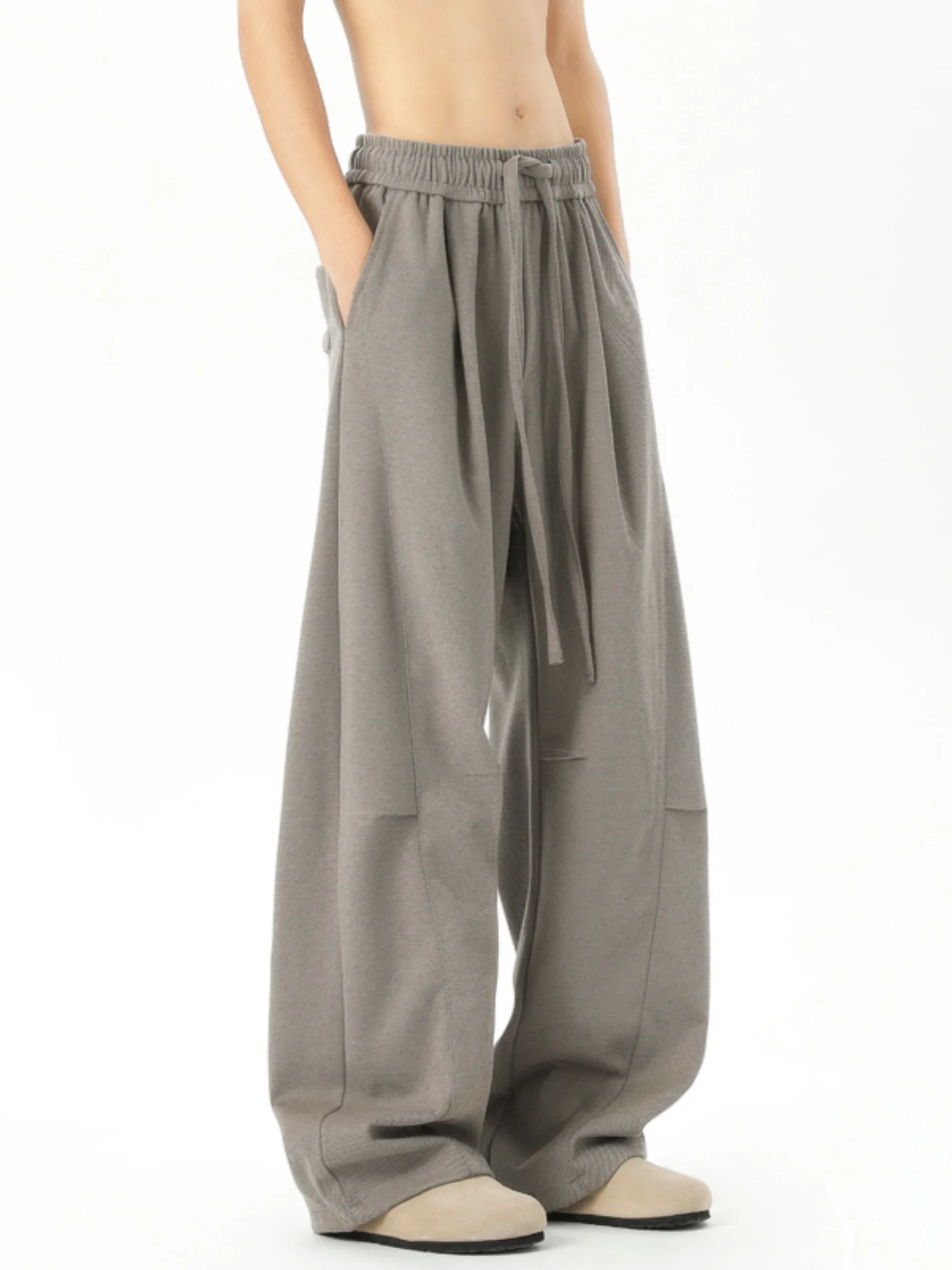 

Мужские брюки American Sle Heavyweight Curved Knife: модные, свободные, широкие, с дизайнерскими вставками и деконструированным кроем