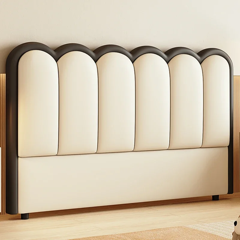 Soft Headboard Wooden Upholstered Modern Fashionable Advanced Headboard New Contracted Cabecera De Cama Bedroom Furniture