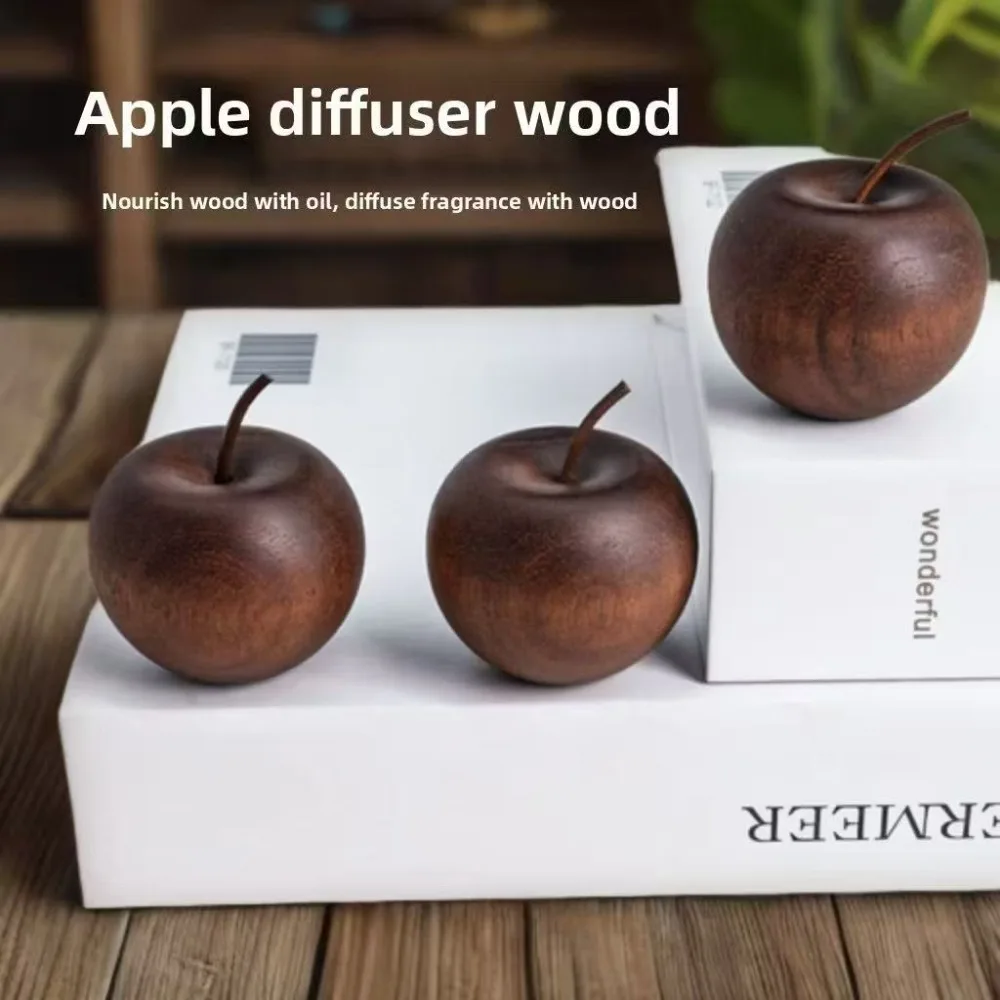 Minimalist Wood Diffuser,Aromatherapy Decor for Living Room, Scented Ornament Lucky Gift & Blessing Decor