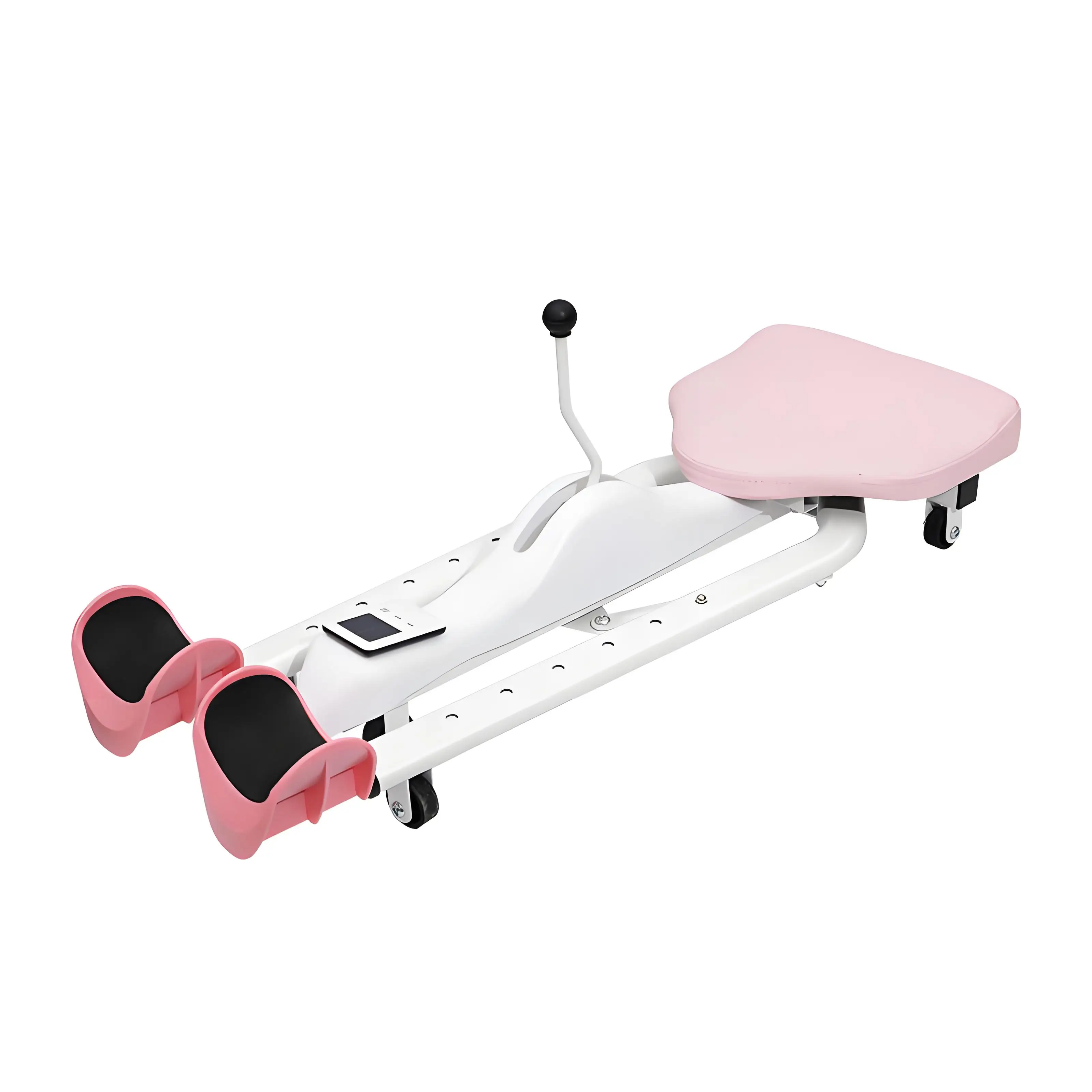 YIHUA Gym Fitness Portable Foldable Alloy Steel Leg Split Yoga Exercise Stretch Machine Adjustable Wheel Flexibility Shape