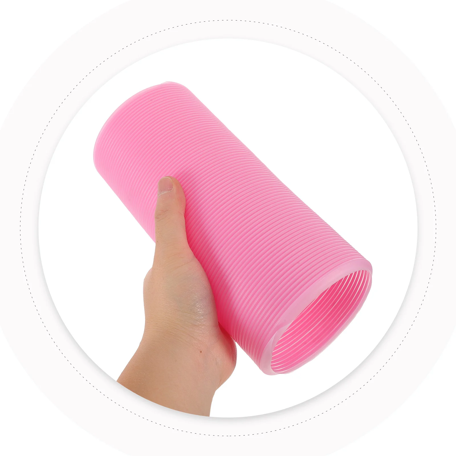 

2pcs Expandable Pet Tunnels For Small Animals Durable Foldable Plastic Hamster Tube Hideaway Playpen Running Exercise Tunnel