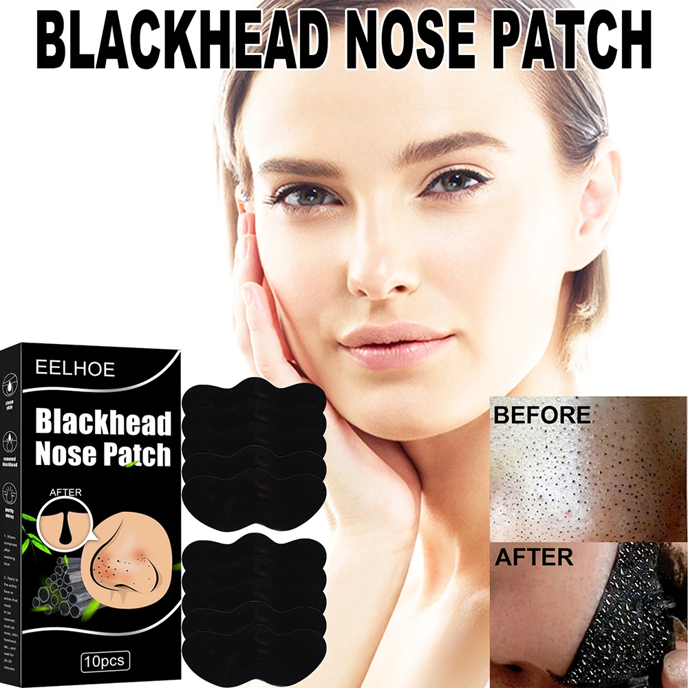 

Blackhead Nose Patch Remove Mask Peel Nasal Strips Deep Cleansing Shrink Pore Nose Black Head Remove Stickers Skin Care