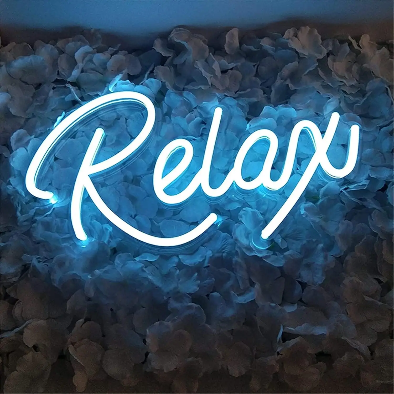 Relax Neon Sign Letter LED Neon Lights Bedroom Decoration Hanging Wall Art Lamp For Studio Party Bar Club Home Decor USB Powered