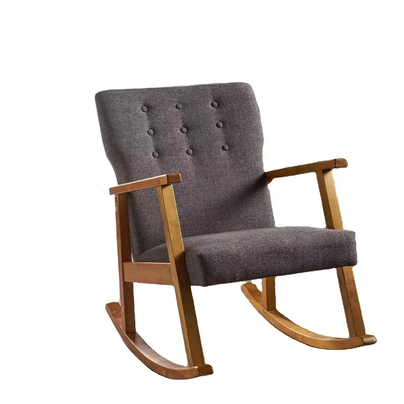 Wooden recliner, European design retro design handmade