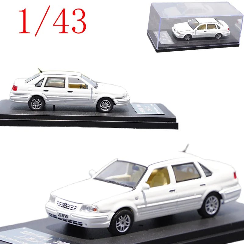 

‌ Литая под давлением модель автомобиля из сплава VW Santana 3000 Surpasser в масштабе 1:43, подарки для мальчиков