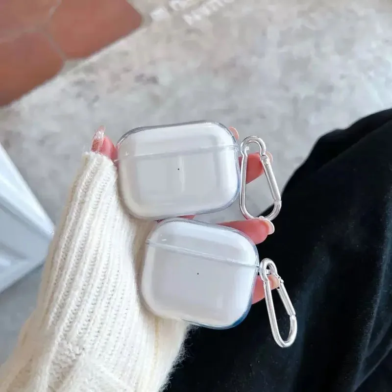 High Transparent Soft TPU Earphone Case For Airpods Pro2 3 Generation AirPods 4 3 2 1 3rd 2025 Gen Protective Cover Accessories