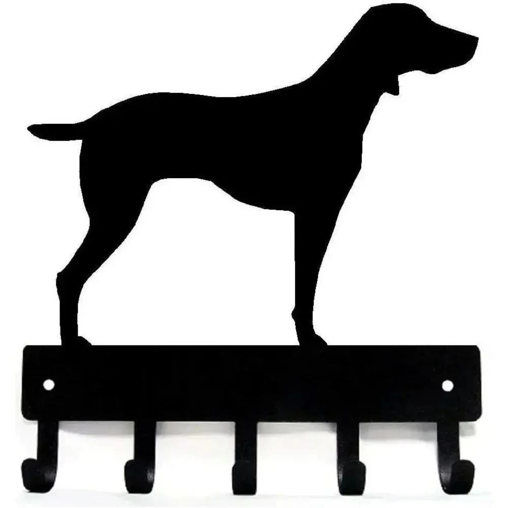 Décoration murale pour chien en métal aluminium, porte-clés de 6 à 9 pouces de large pour la décoration intérieure
