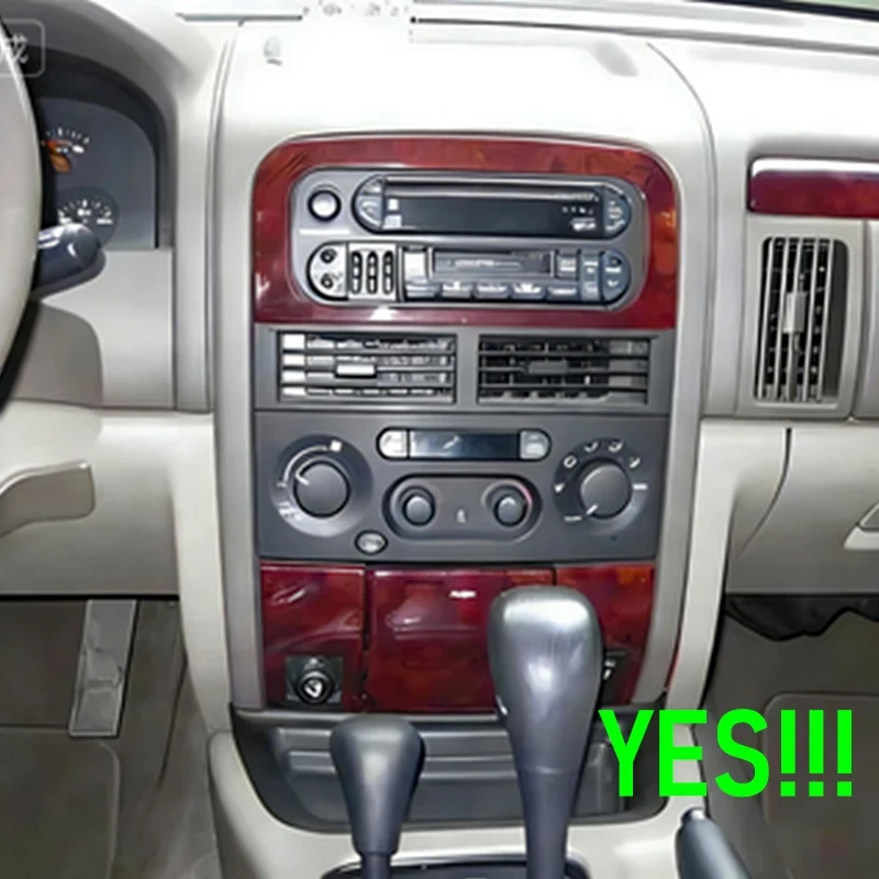 

6.8'' 4+64GB For Jeep Grand Cherokee 1999-2004 2DIN Android 15 Car Radio GPS BT Wireless CarPlay Steering Wheel Control