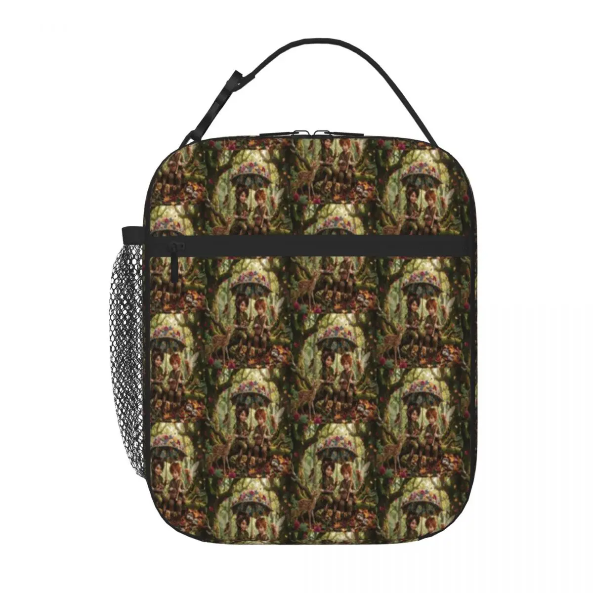 Hot Sale Magic In The Fairy Forest Trendy Lunch Box Bag Outdoor Picnic Small Lunch Bag