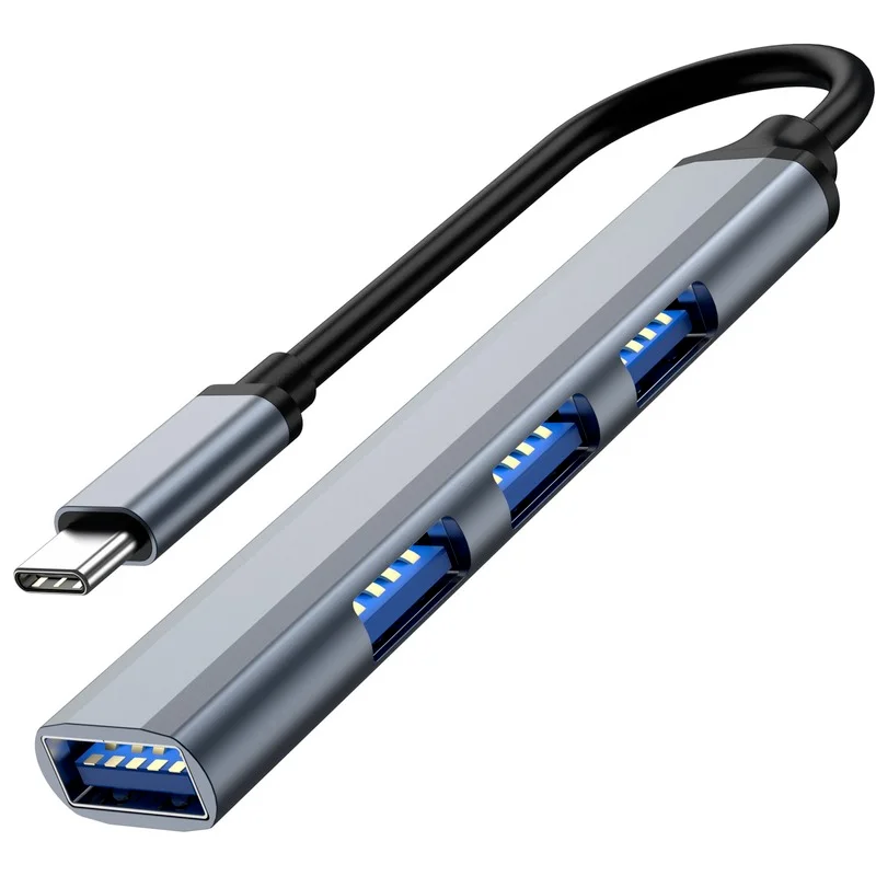 ฮับ Type C USB C 3.0 4พอร์ตแยกอะแดปเตอร์ OTG สำหรับ Lenovo Huawei Xiaomi Macbook Pro 15 Air Pro อุปกรณ์เสริมฮับ USB
