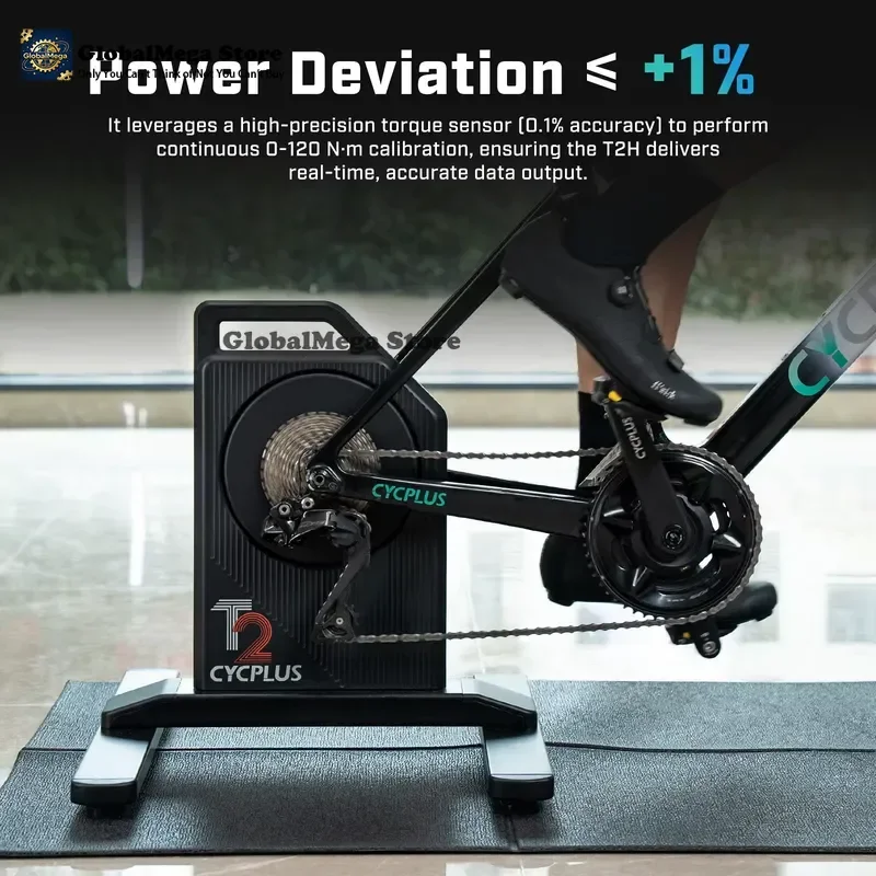CYCPLUS indoor T2H direct drive smart bicycle trainer, cycling trainer
