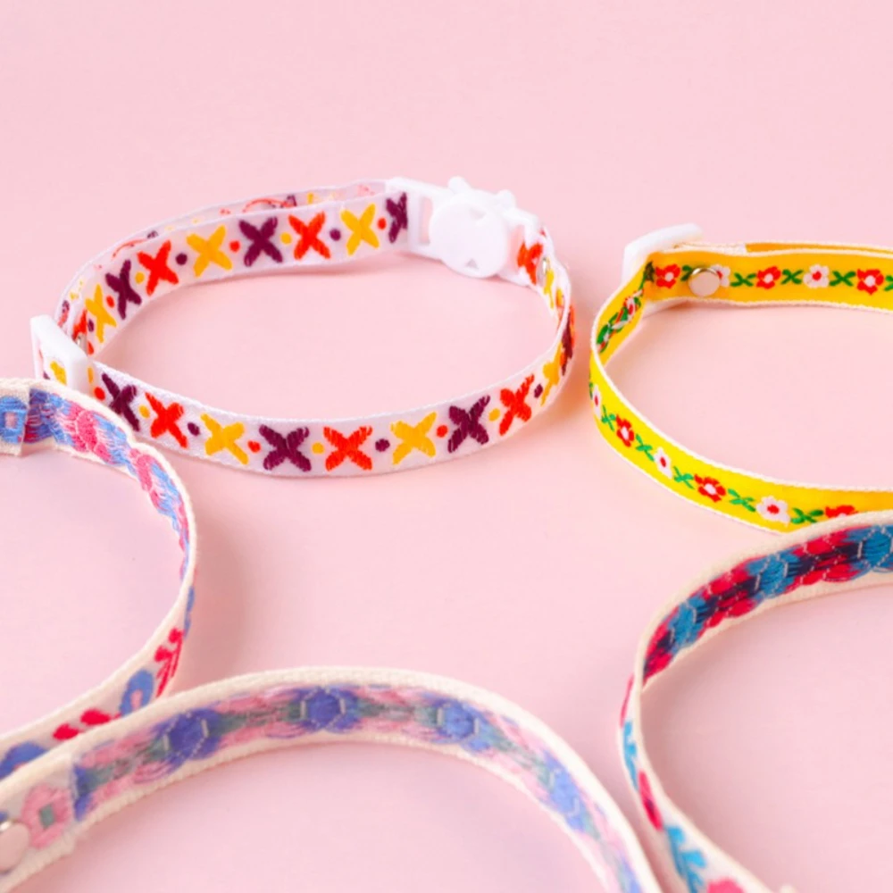 Collar arcoíris para perros y gatos - hebilla segura silenciosa Corgis - imagen 5