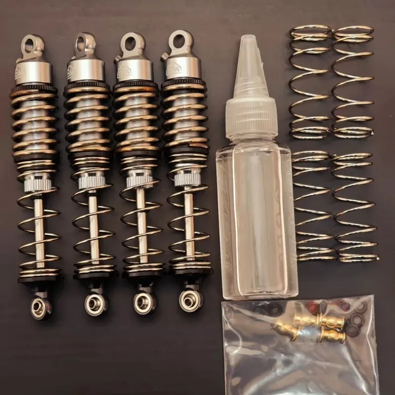 

Система амортизаторов BM105S для радиоуправляемых машин 1/8, с возможностью установки газовых амортизаторов, подходит для модернизации серий MJX H8H/EMOX/Yikong 408X