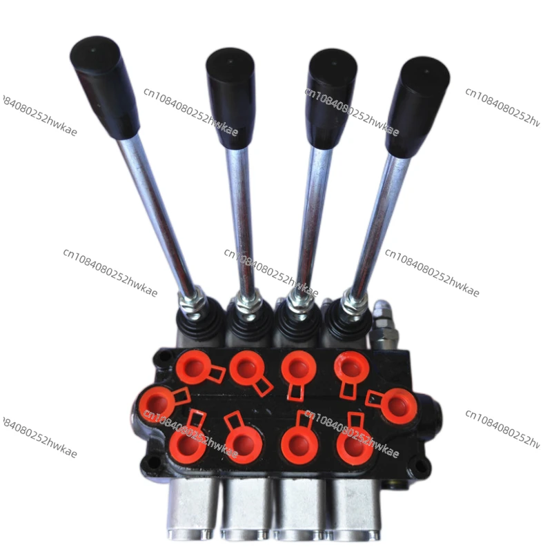 Hydraulic multi-way valve reversing valve mechanical cylinder motor distributor L102 multi-way  distributor control valve