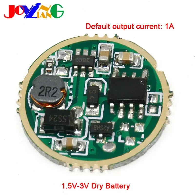 JYL1501 Power Torch Accessories Circuit Board 1.5V-3.0V Battery Boost Drive Plate 20mm