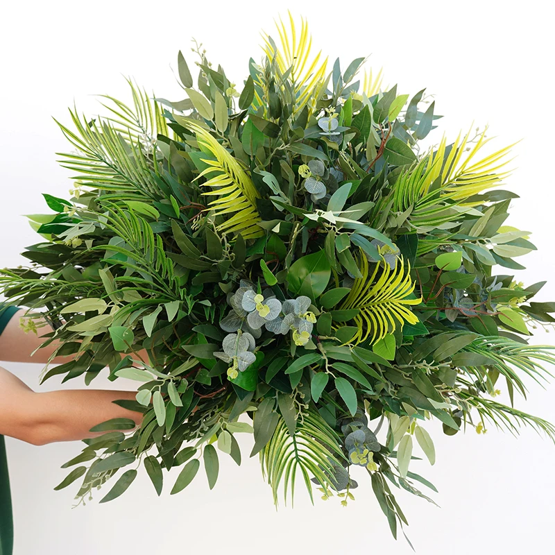 Chemin De Table Dahlias Fleurs Vertes 40x180 Cm - Décoration Été Vacances Artoid Mode