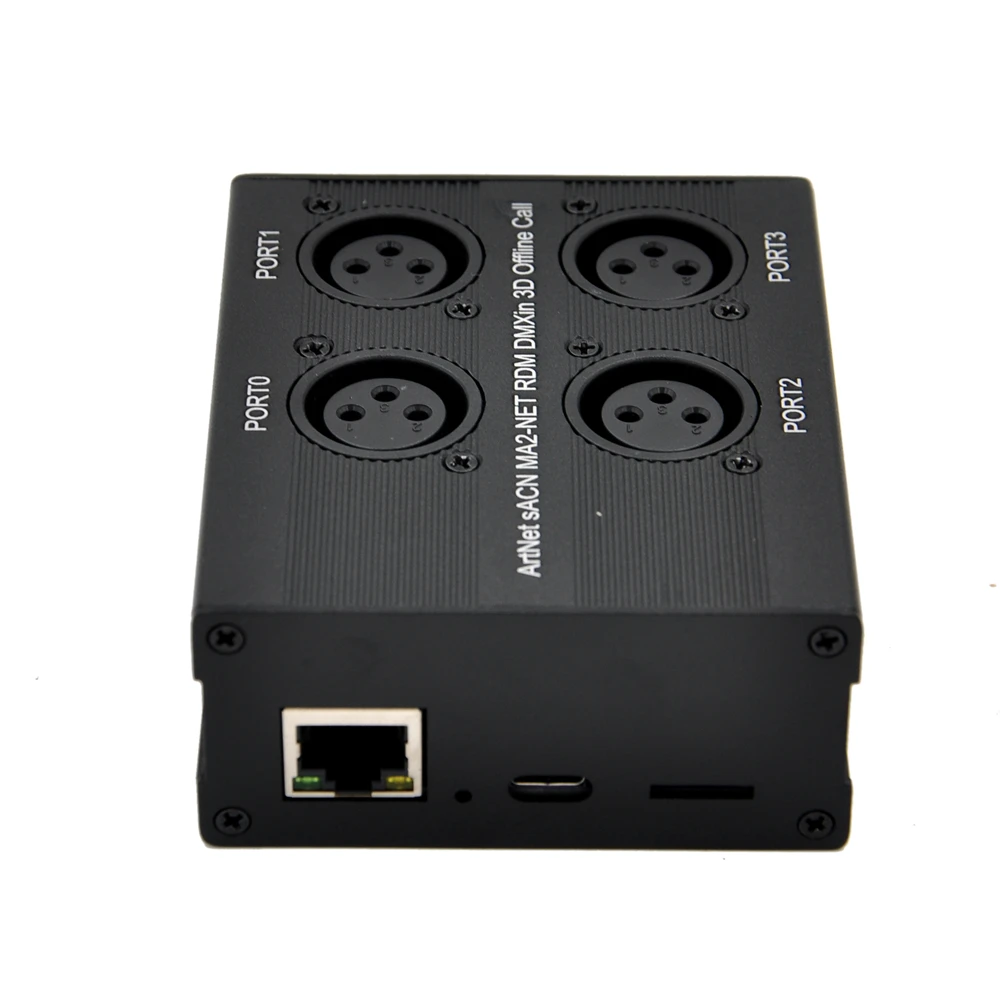 China DMX512 Stage Light Controller Box HD512 Universal USB DMX Dongle 512 Channels PC / SD Offline Mode Martin Lightjockey