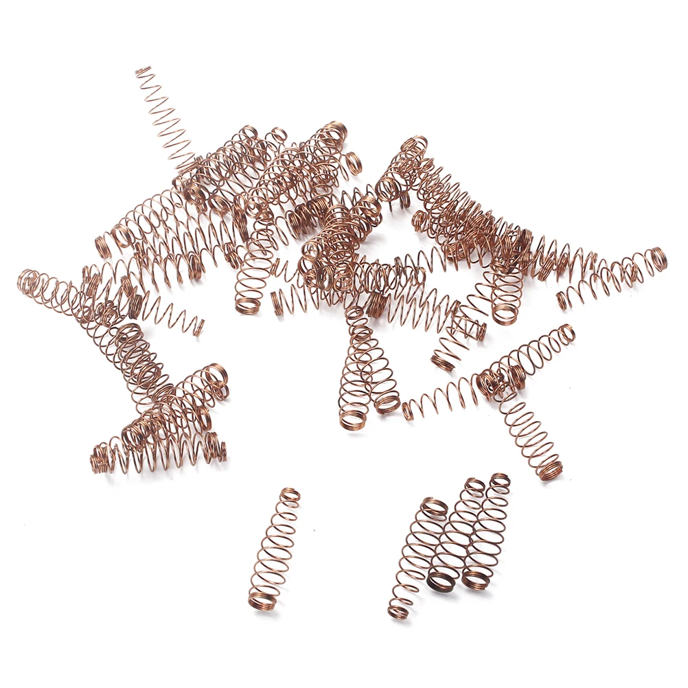 

90pcs Replacement Golden Copper Wire For Upright Piano Repair Metal Piano Action Part Tuning Spring Coil Spring Hardware