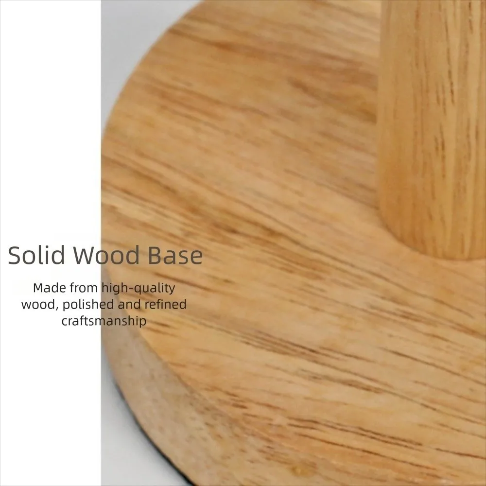 

Retro Modern Nordic Pleated Table Lamp Art Atmosphere Home Decoration Bedside Night Light Wood USB LED Desk Lamp Card Seat