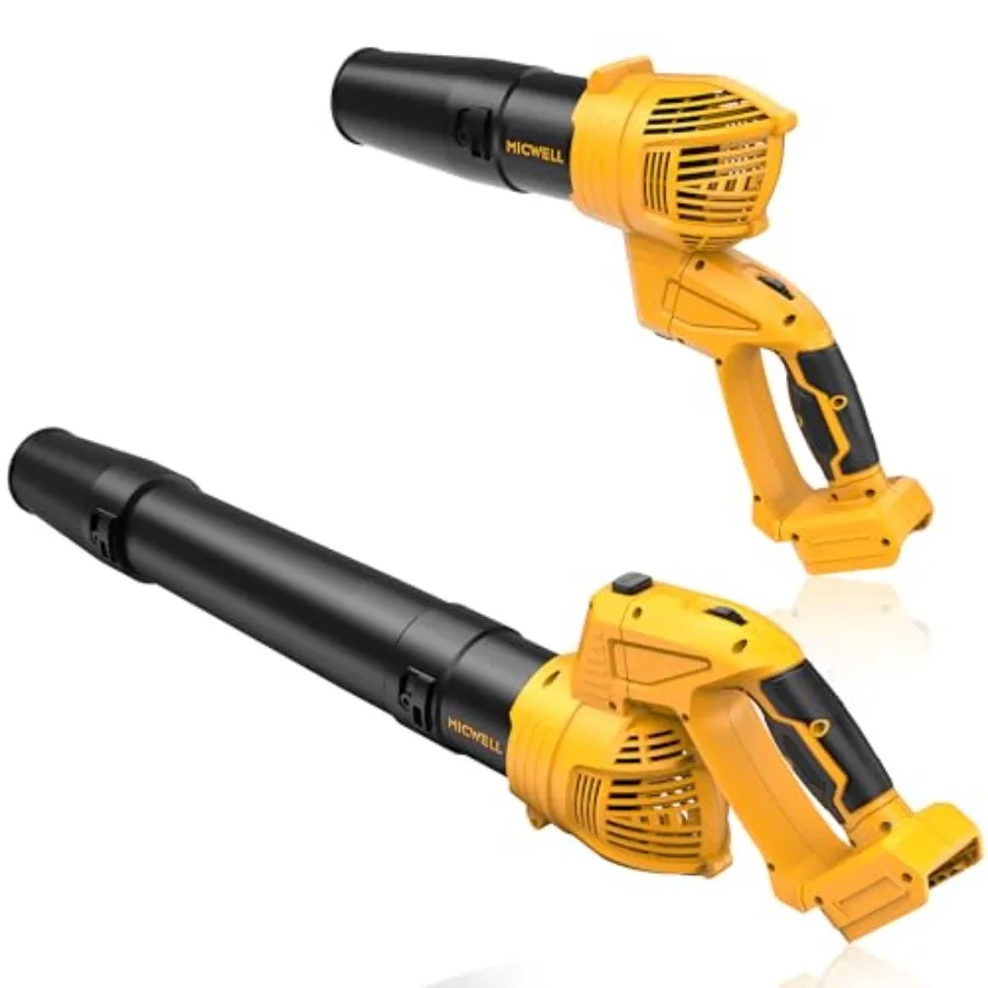 

Cordless Blower Tool Only for 20V Max Battery with Rotatable Handle 2.58Lbs Lightweight Design 500 CFM HighEfficiency Electric