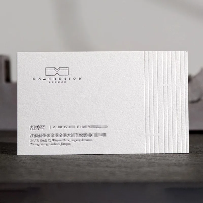 Custom Business Card Black Card Hollowing Holographic Foil Design and Print Black Card Stock Foil Silver Foil Cal