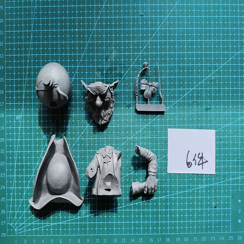 Unassambled 1/12 fantasy MAN bust soldier figure Resin figure miniature model kits Unpainted
