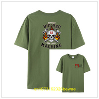 Hells Angels 81 Support Summer Best Popular Cotton Breathable Men's T Shirt Motorcycle Club Women's Short Sleeve
