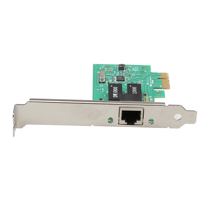 Scheda Lan per computer PCIE con doppio filtro DIEWU Realtek 8111E da 2 pezzi