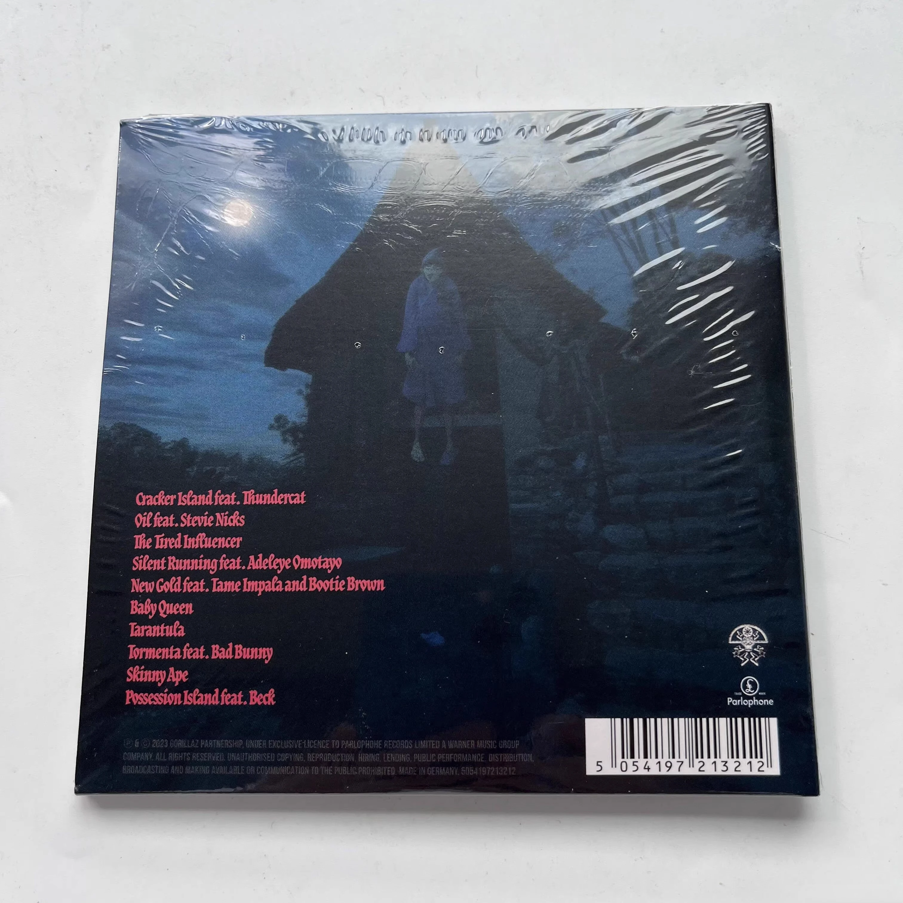 غوريلاز ديمون ألبارن 2-D الموسيقى CD المفرقع جزيرة ألبوم الرتيلاء الموسيقى سجل تأثيري وكمان سيارة Soundtracks صندوق موسيقى الحفلات #2