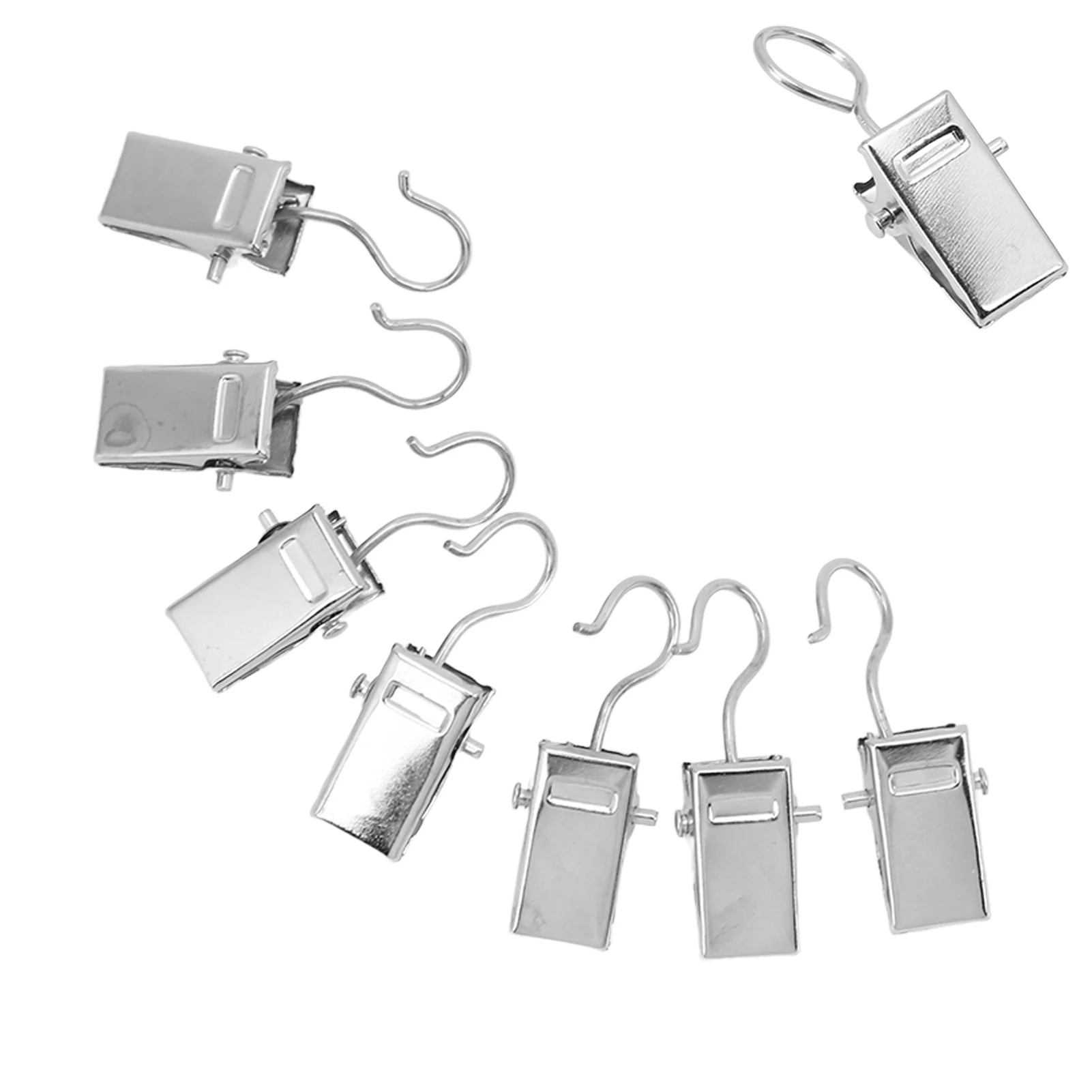 Curtain Clips Premium Metal Light Weight Long Service Life Wide Application Curtain Hangers for Home for Party for DIY Project
