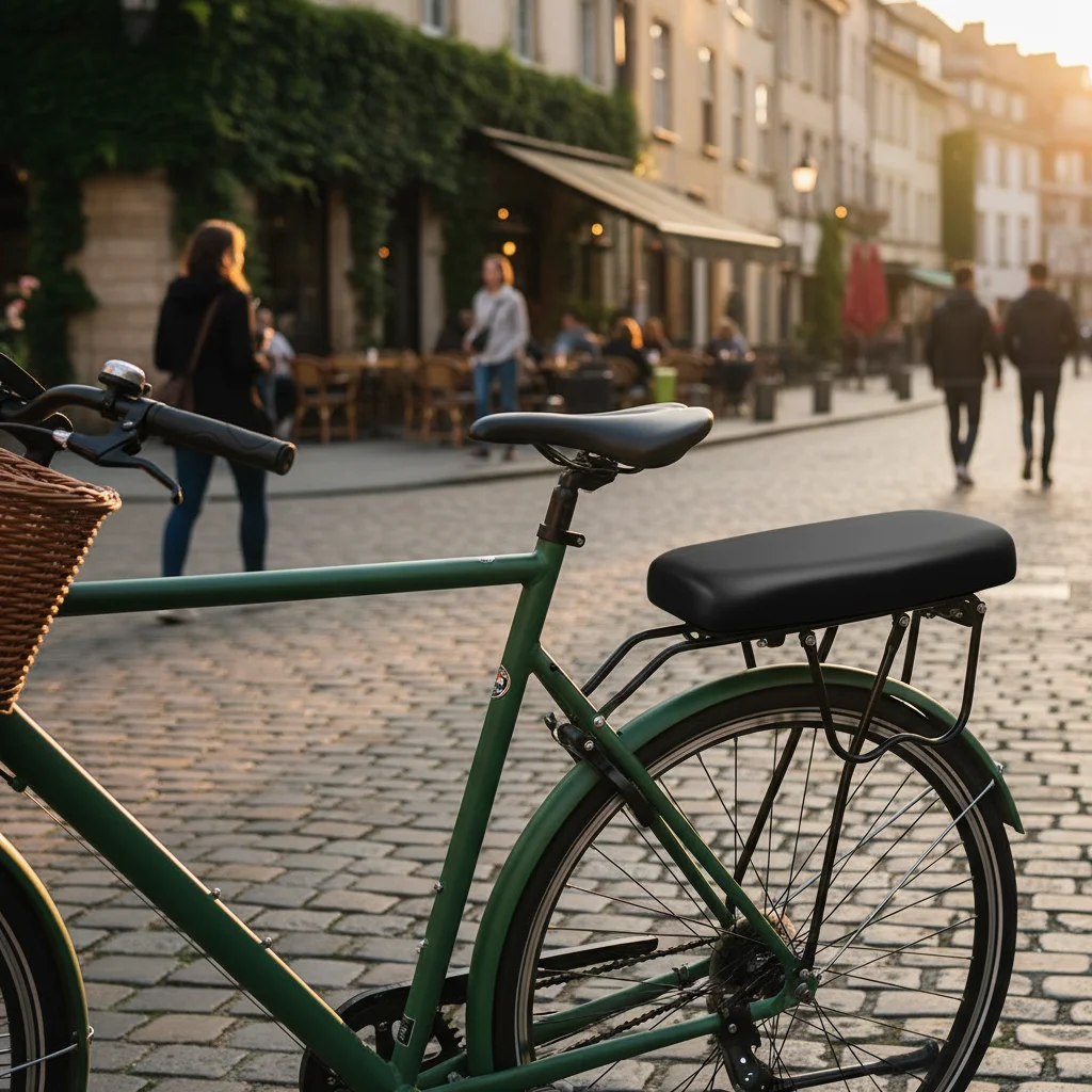 

Bike Comfortable Bike Seat Plate Bike Back Shelf Seat Bicycle Rear Seat Cushion Bicycle Manned Cushion Children Back Seat