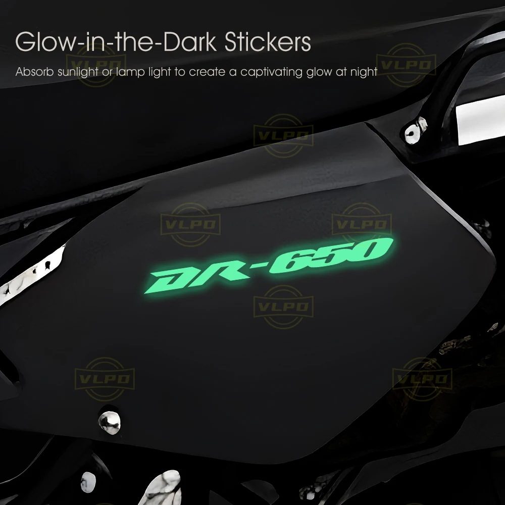 Motorcycle Glow Stickers Waterproof Decal for Suzuki DR 650 DR650 SE DR650SE DR650S 2015 2016 2017 2020 2021 2022 2023 2024 2025