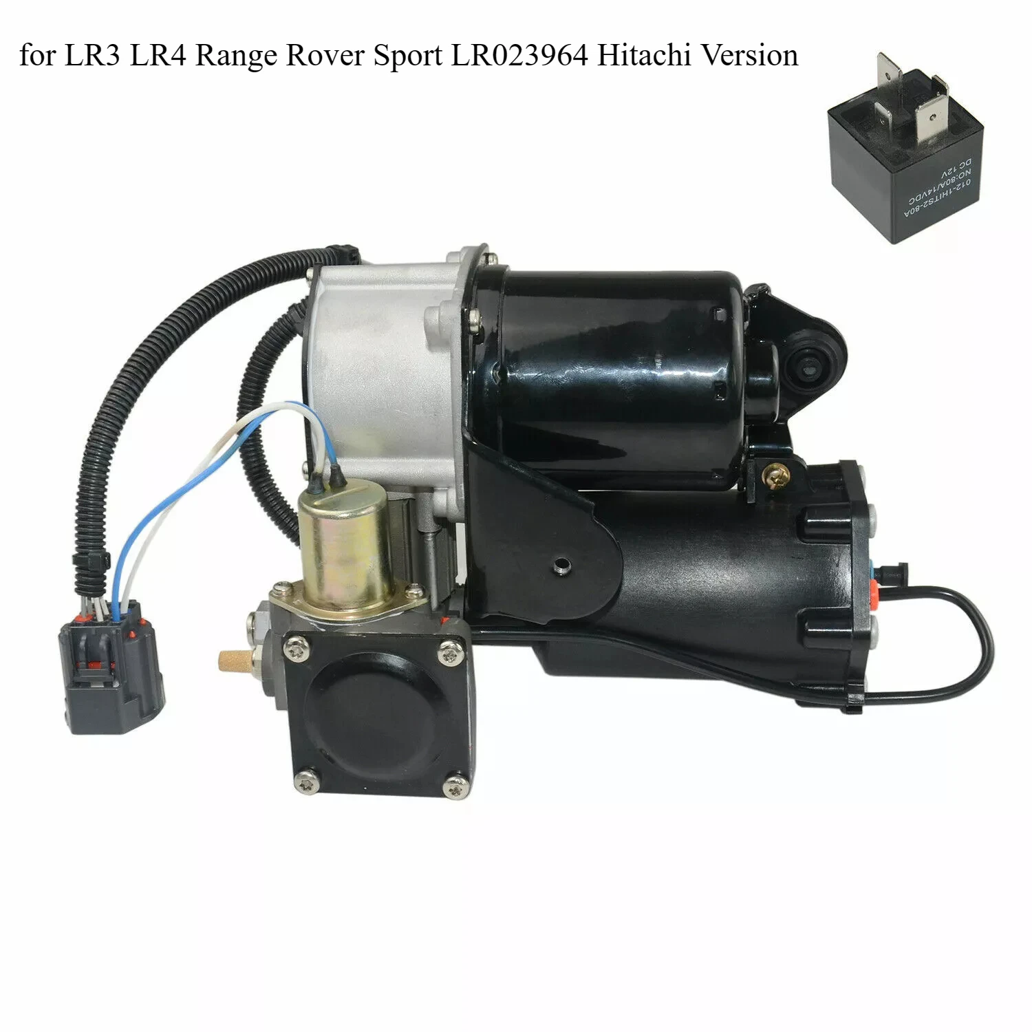 NEW LR045251 Hitachi Version Air Suspension Compressor for Land Rover Discovery 3&4&Rang Rover Sports 05-13 LR015303 LR023964