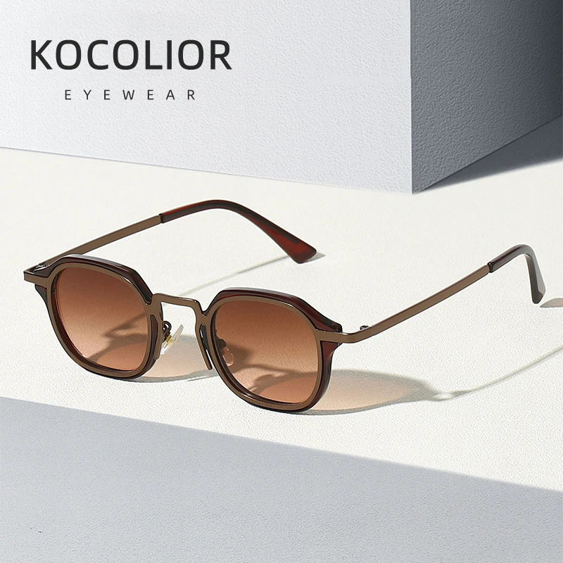 New Fashion Small Frame Alloy Sunglasses Classic Retro Sunshade Vacation and Leisure Versatile Sunglasses for Women and Men