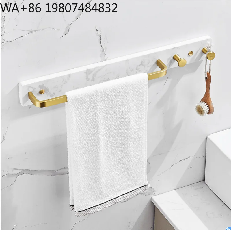 Smart Digital Temp Display Towel Storage Shelf Black White SUS304 Stainless Steel Wall Mount Hotel Bathroom Drying Rail