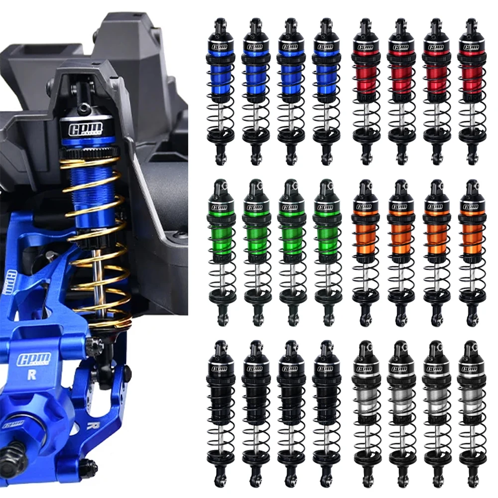 

GPM Metal 7075 Alloy 87mm Front Rear Shock Absorber 3760 10765 for TRAXXAS Mini Maxx Monster Truck 107154-1 RC Car Upgrade Parts