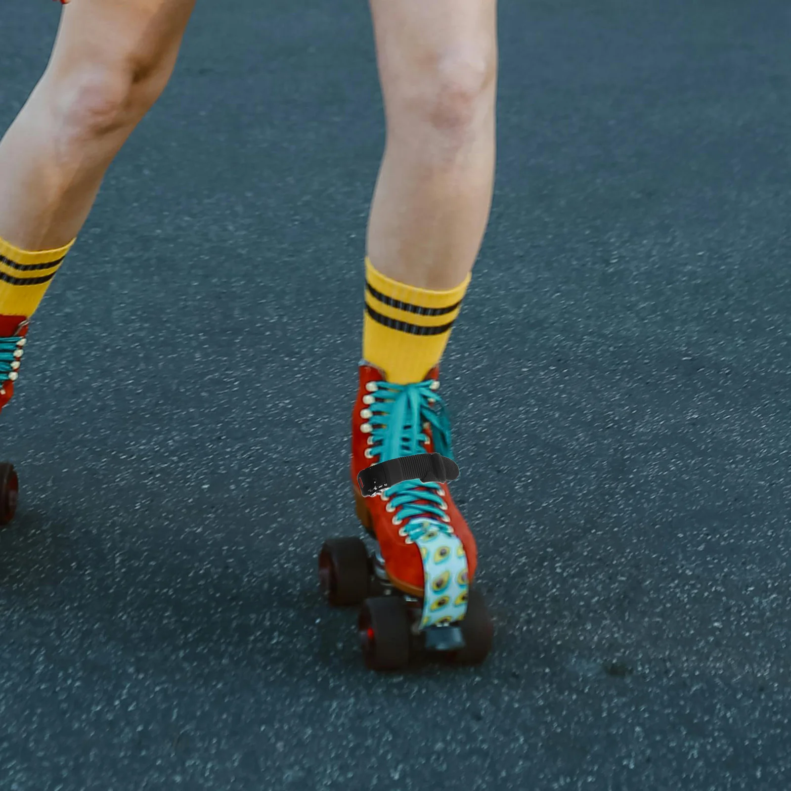 

2 шт. универсальные ремни-застежки для роликовых коньков и ледовых коньков, регулируемые, надежные, легкие