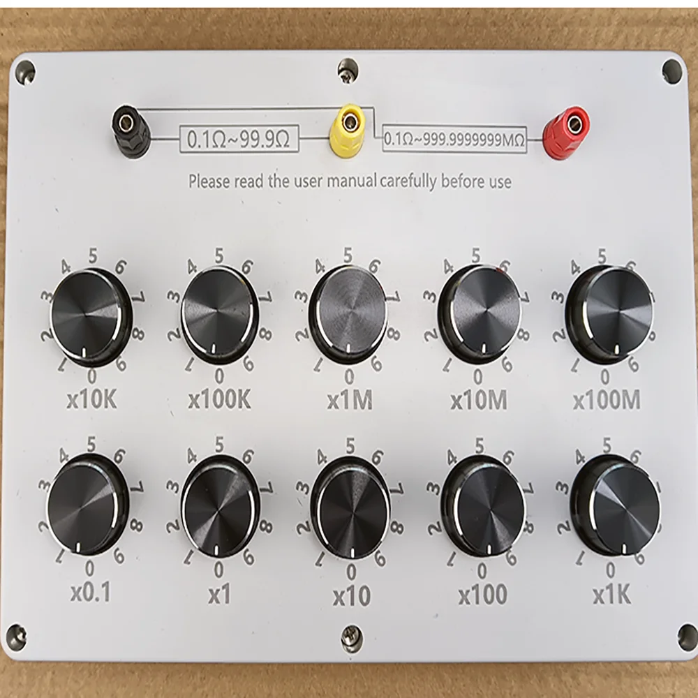 조정 가능한 고정밀 표준 저항 박스 – 0.1Ω~999 - Diy Home Electronics Lab 리뷰 및 가격