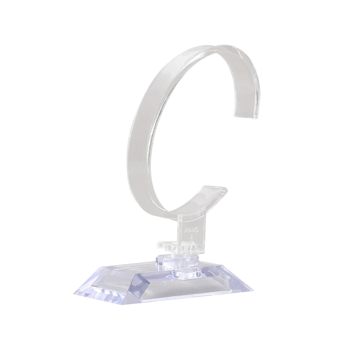 

Clear Acrylic Watch Display Stand 6.7Cm Diameter For Jewelry Shop Showcase Storage Rack Holder Bracelet Organizer