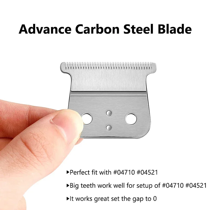 Replacement Blade For Andis #04710 #04521 T outliners, Gtx, SL, SLS, Blackouts, Cordless/corded Trimmer Accessories Head