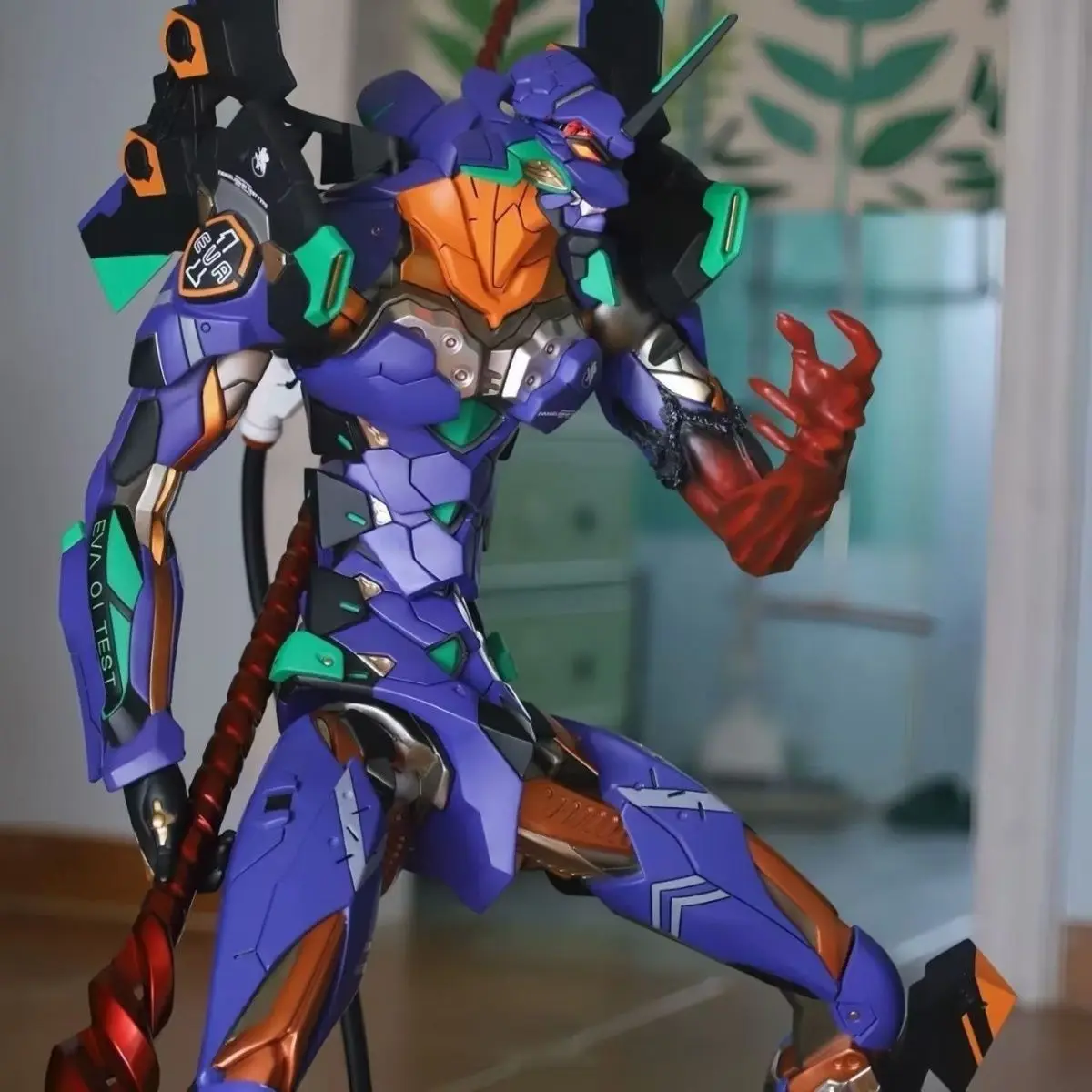 

Hot Sale High Quality 33cm Evanglion 01 Anime Figure Eva Mutations Figurine Collection Statue Desk Ornaments Birthday Gifts