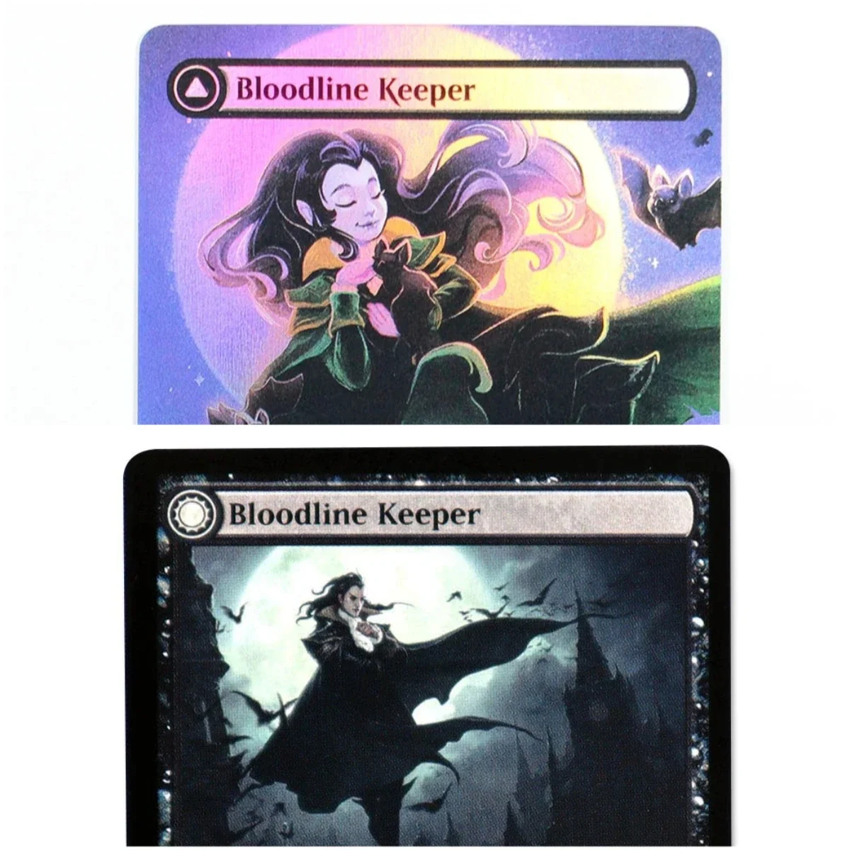 

(Bloodline Keeper) TCG Magical Proxy Cards Game Black Top Quality Proxy Gathering Board Playing Game Trading Cards proxy