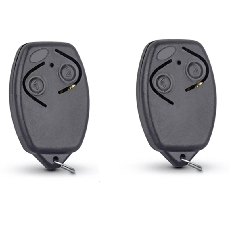 2 Pcs ROSSI Control Door Controller Garage Door Opener Remote Control 433.92Mhz