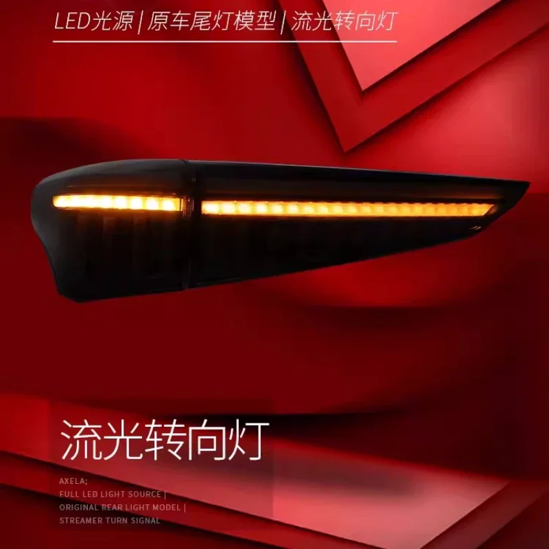 LED Tail Light For Toyota Crown Kluger Highlander 2022 Modified Stream Turn Signal Brake Backup Lamp Assembly Car Accessories - view 4