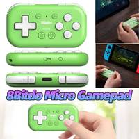 8Bitdo Micro Wireless Gamepad Mini Game Console Bluetooth Handheld Pocket Controller 16 Buttons Designed for Switch/Raspberry Pi