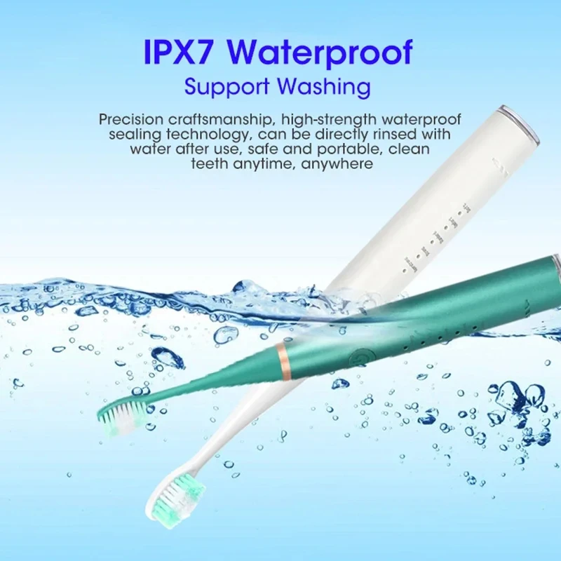 Xiaomi Intelligent Electric Toothbrush Multifunction IPX6 Waterproof USB Rechargeable Household Handheld Tartar Removers Durable